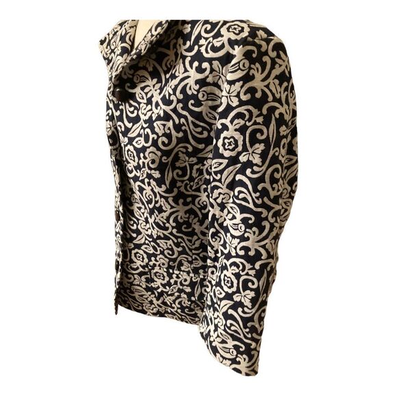 Liz Claiborne Designer Brocade Jacket - Picture 10 of 11
